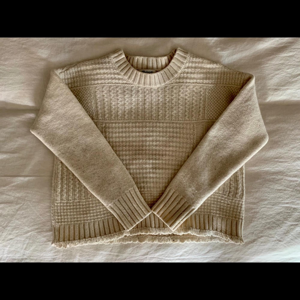 Madewell Cream Sweater